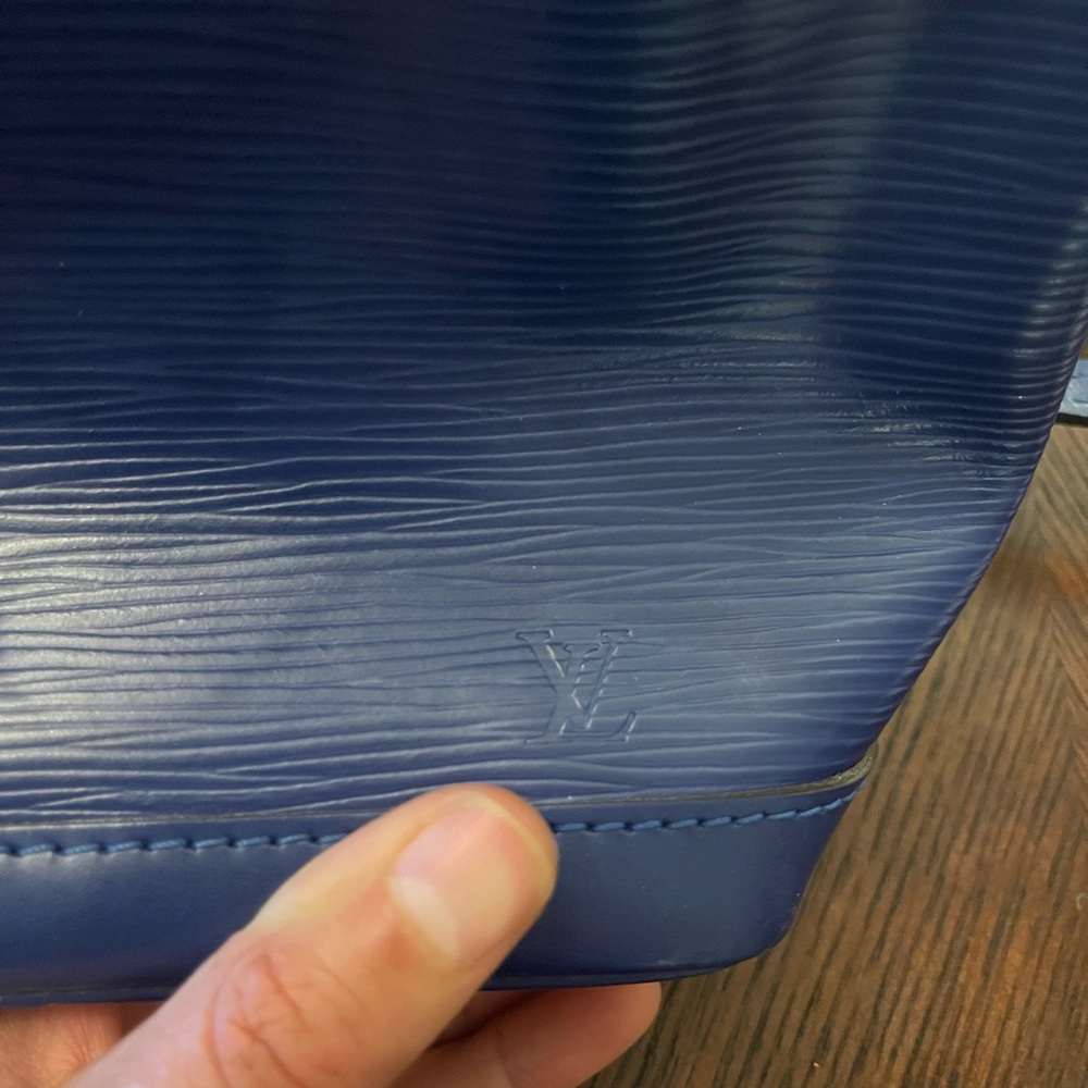 Louis Vuitton Noe Handbag Epi Leather Nano Blue AR1146 - Picture 4 of 10